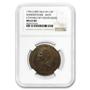 1794 Great Britain 1/2 Penny Token Somersetshire Bath MS-62 NGC 1794 Great Britain 1/2 Penny Token Somersetshire Bath MS-62 NGC